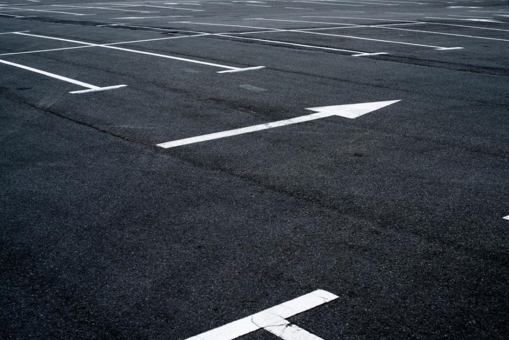 parking lot striping
